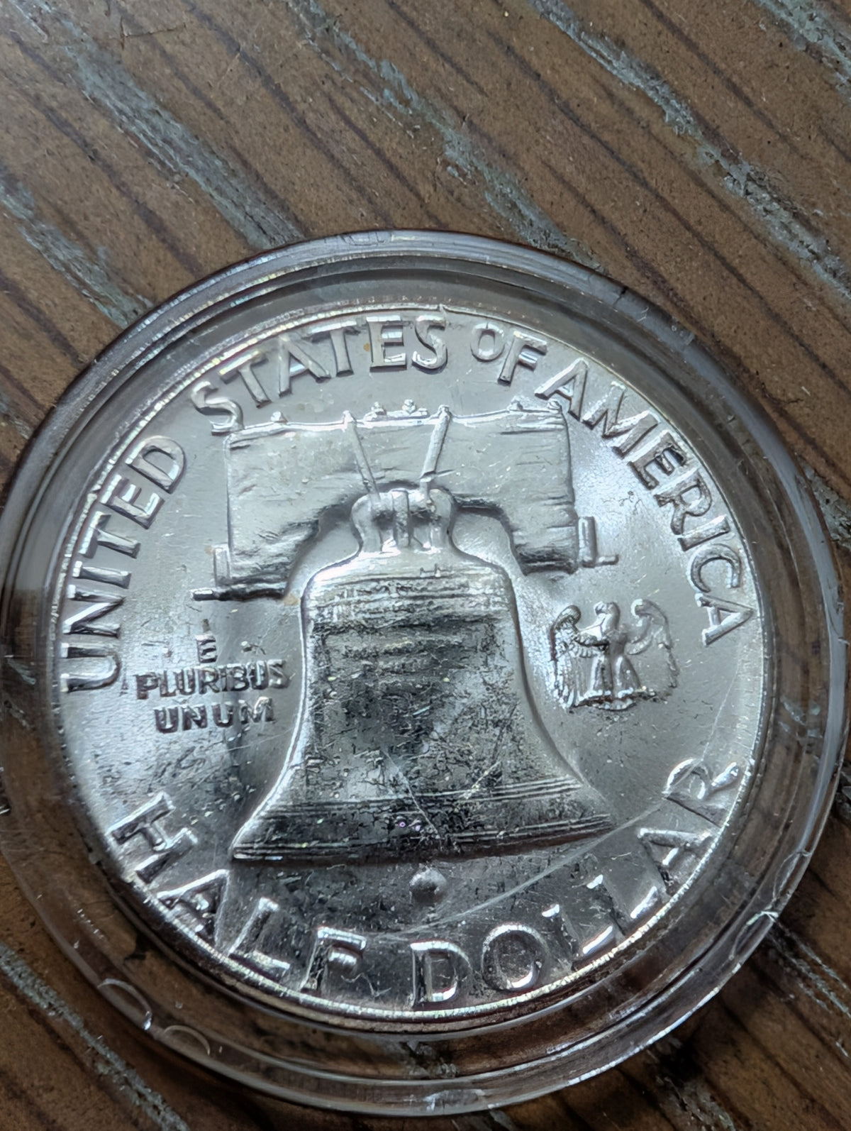 1955 key date Franklin half dollar bugs bunny variety