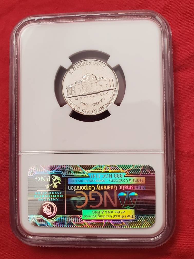 1962 proof nickel ngc graded proof69 nearly perfect ships free