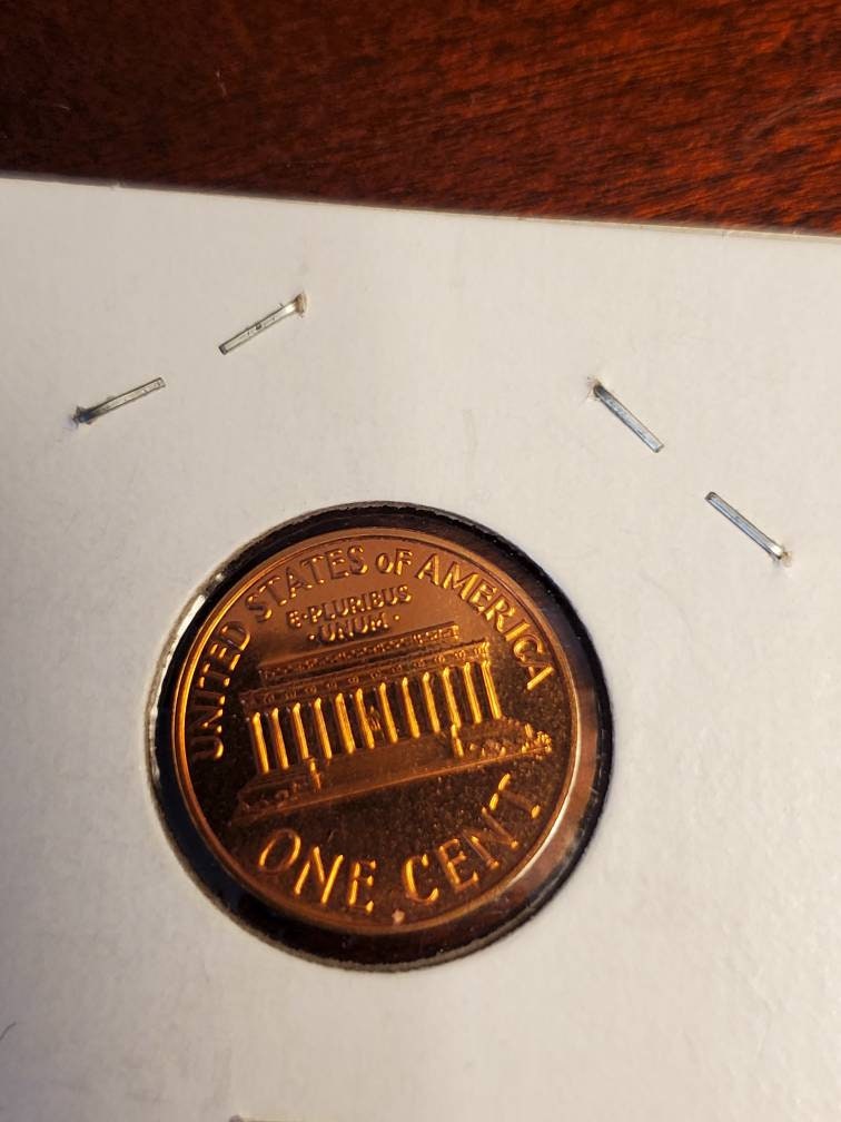 1964 gem proof Lincoln cent bright red copper coin