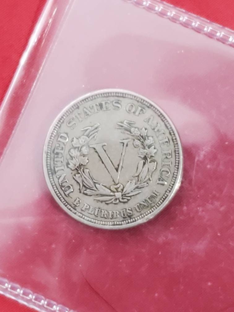 1883 no cent liberty nickel racketeering coin authentication liberty nickel first year extra fine plus