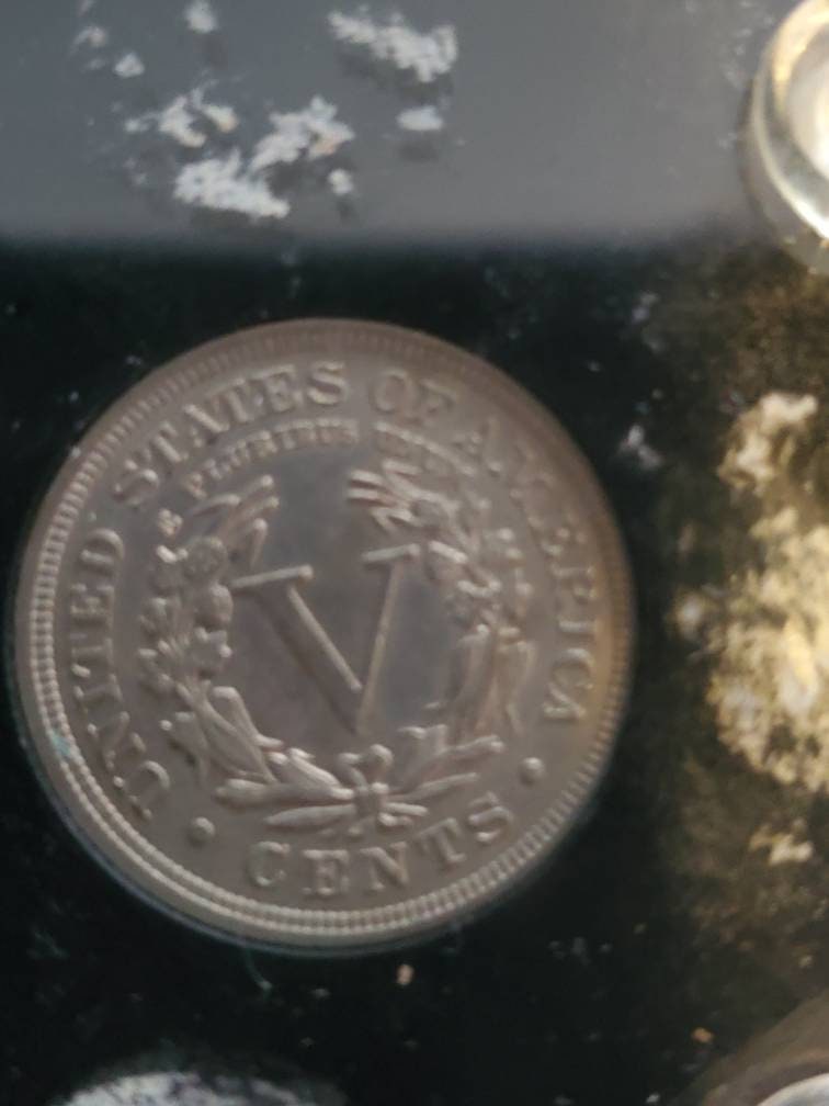 1911 v nickel extra fine plus full liberty in capital holder