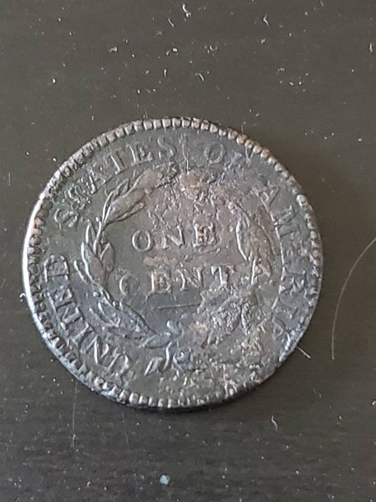 1816 rare old American large cent copper penny