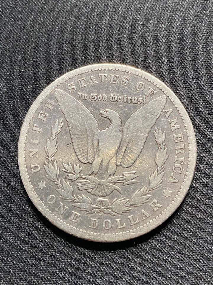 1884s morgan silver dollar very good coin key date