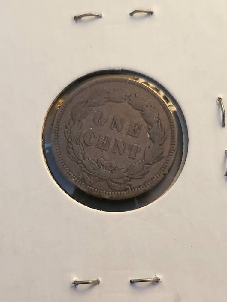 1859 indian head penny first year very fine coin