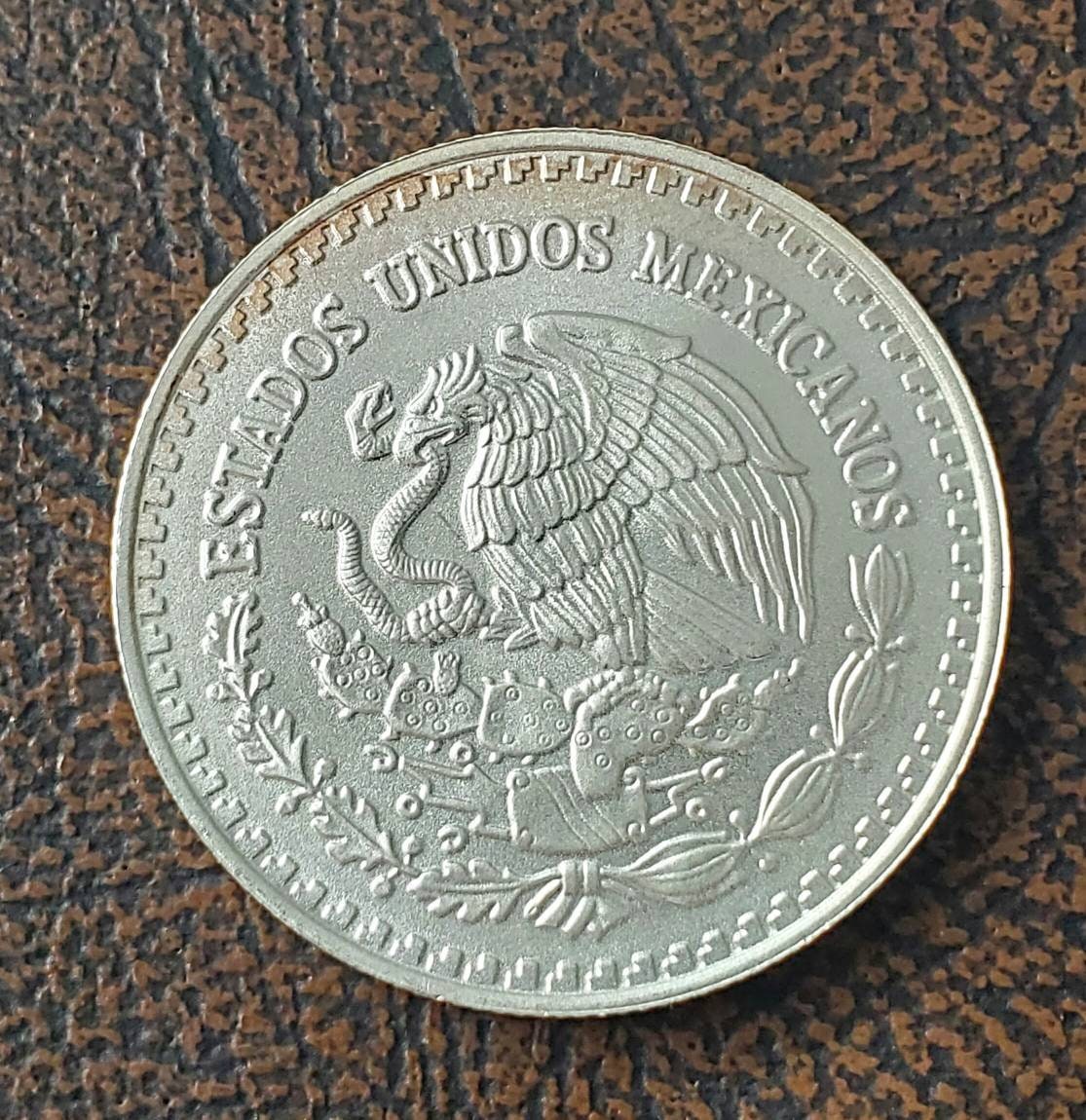 Half oz troy silver Mexico Libertad low mint bullion coin