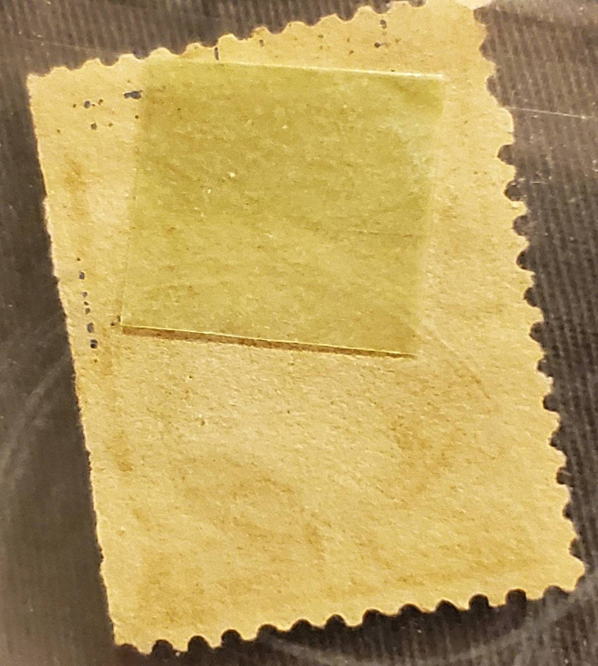 1800s 1 cent Ben Franklin postage stamp unused