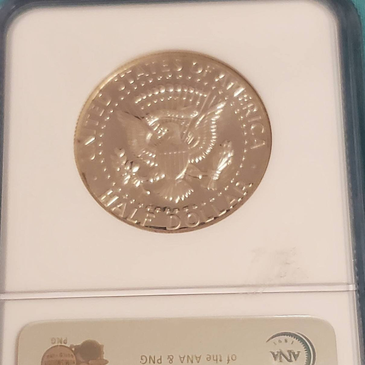 1967 Kennedy silver half dollar special mint set coin ms66 cameo