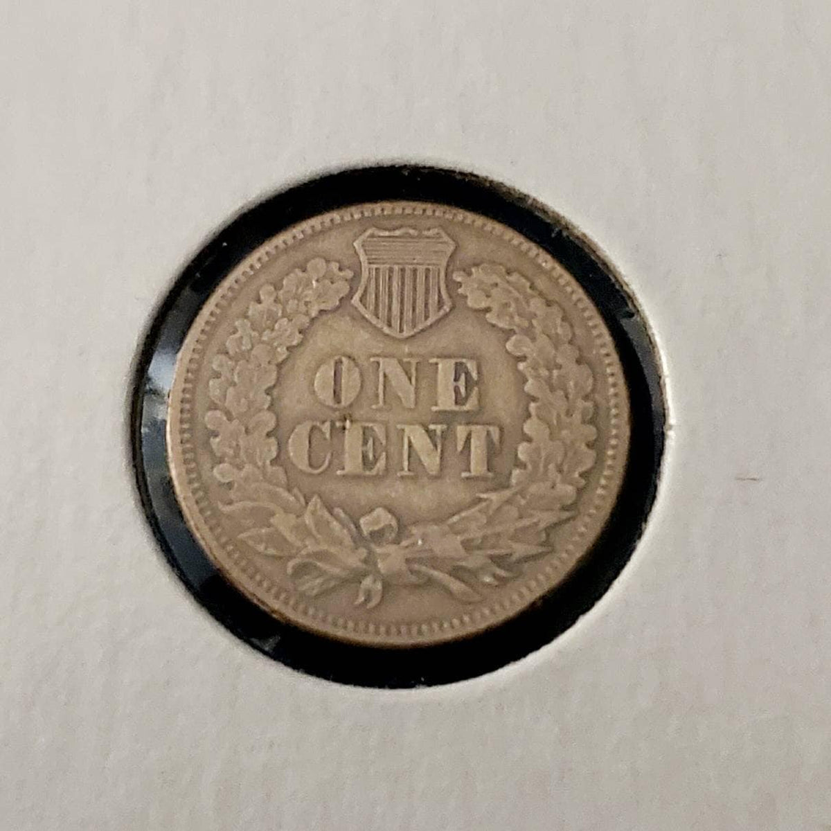 1863 indian head cent very good plus condition nice civil war coin