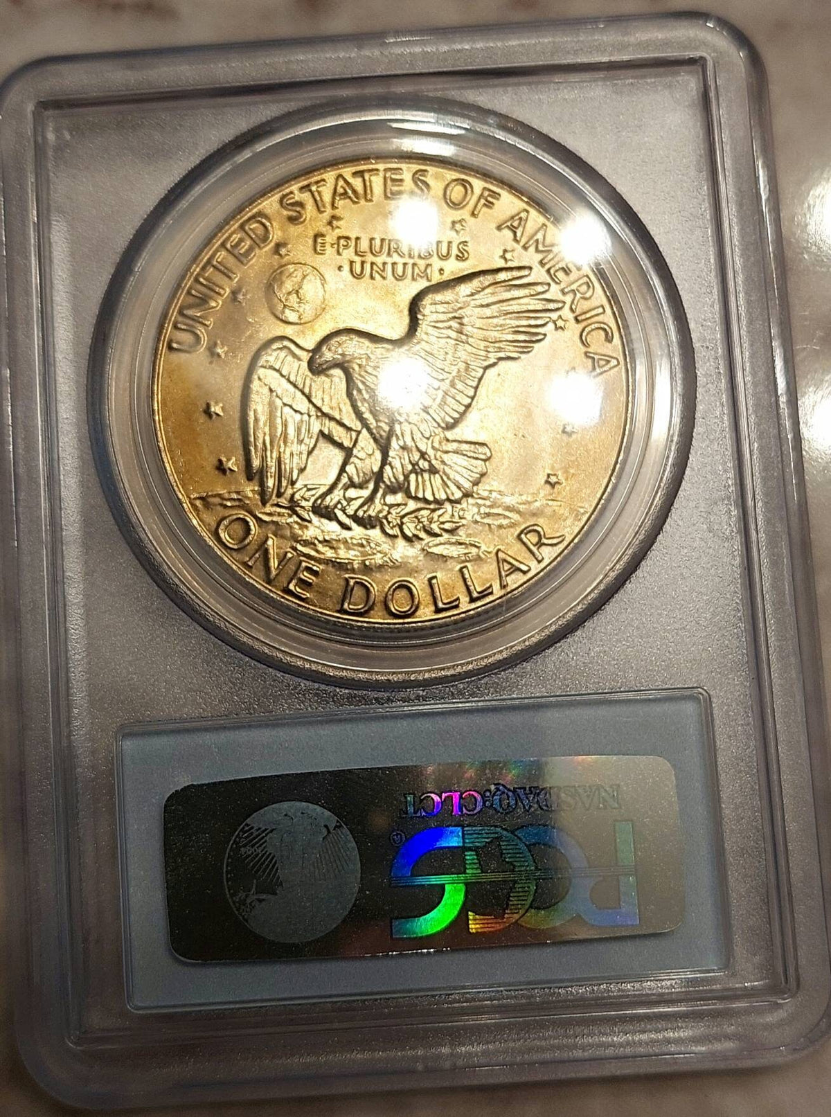 1978d ms64 pcgs Eisenhower dollar graded coin