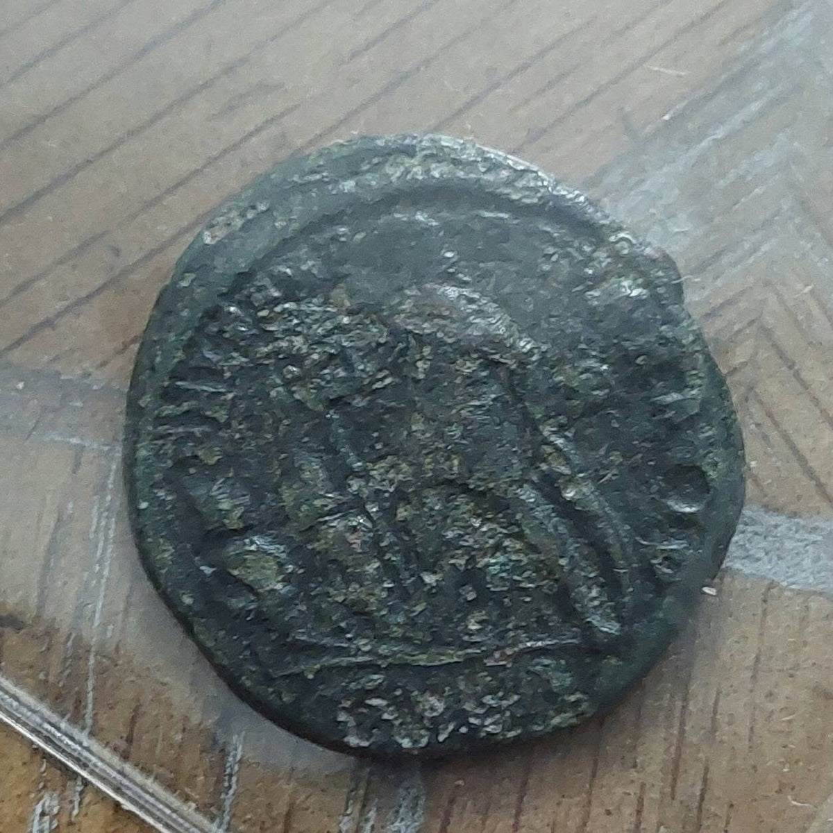 ancient copper coin roman 200 AD coin, biblical era collectible bronze coin