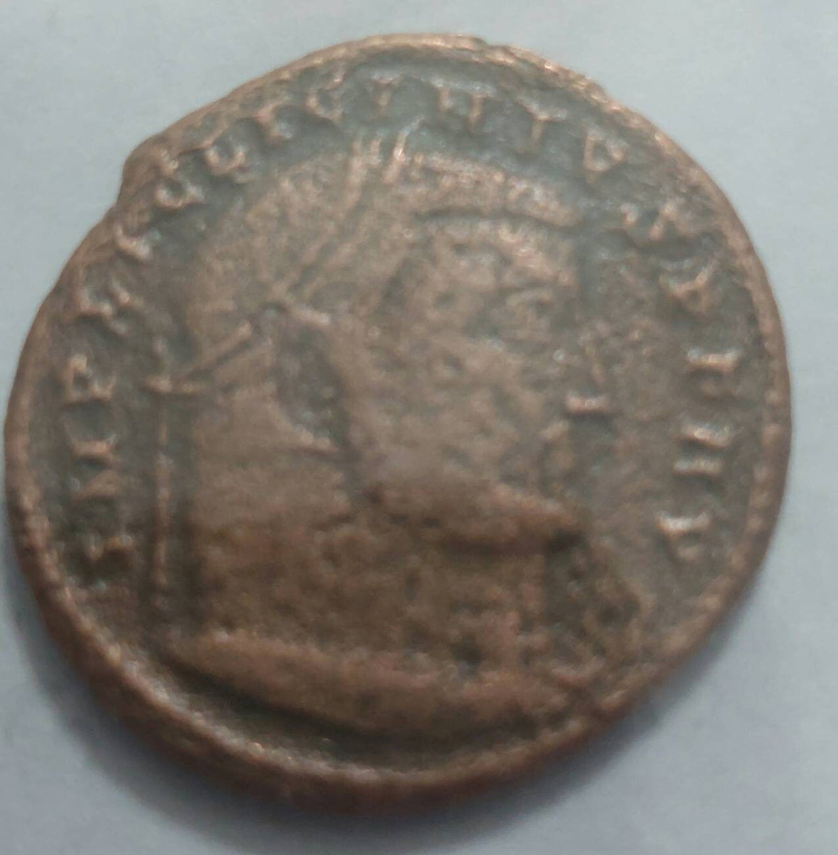 Antique Roman empire ancient coin well struck, 200AD
