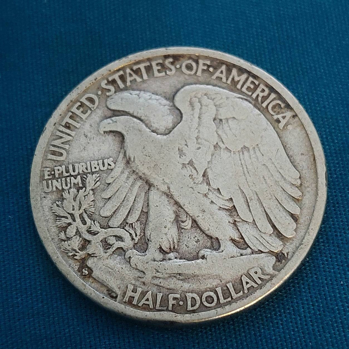 1928s walking liberty silver half dollar, semi key date, us coins