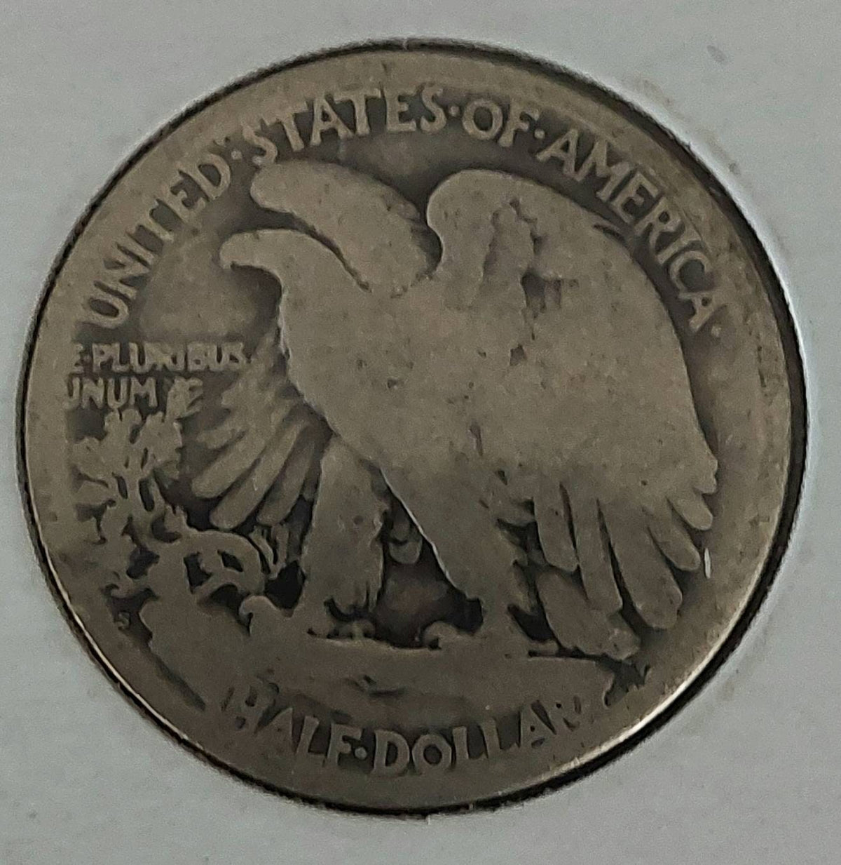 1920s walking liberty silver half dollar, better date early san Francisco coin