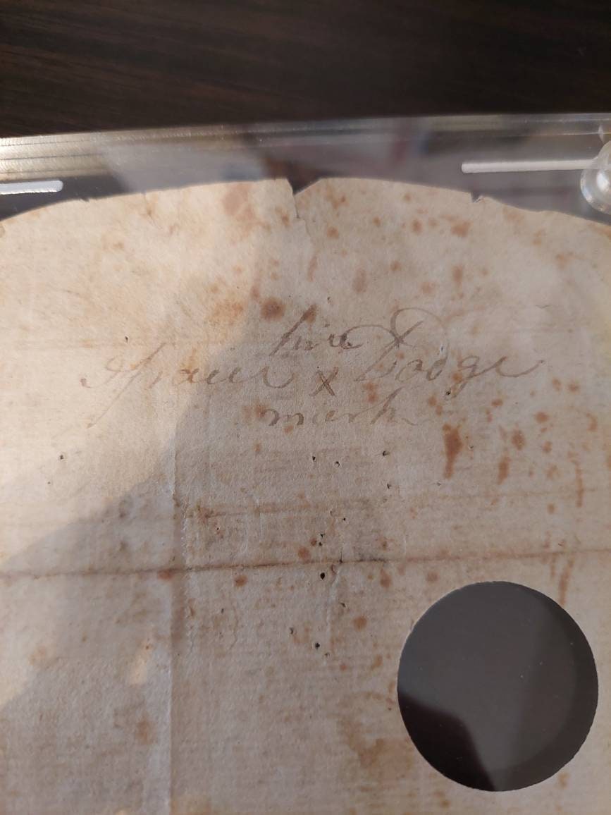 1780s revolutionary War payment bond, state of Connecticut 1782 certificate to isreal dodge, authentic in capital holder