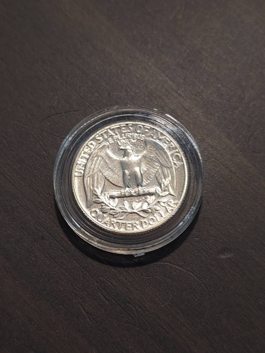 1956 proof 90 percent silver Washington quarter, mintage of only 660,000, us coin collecting