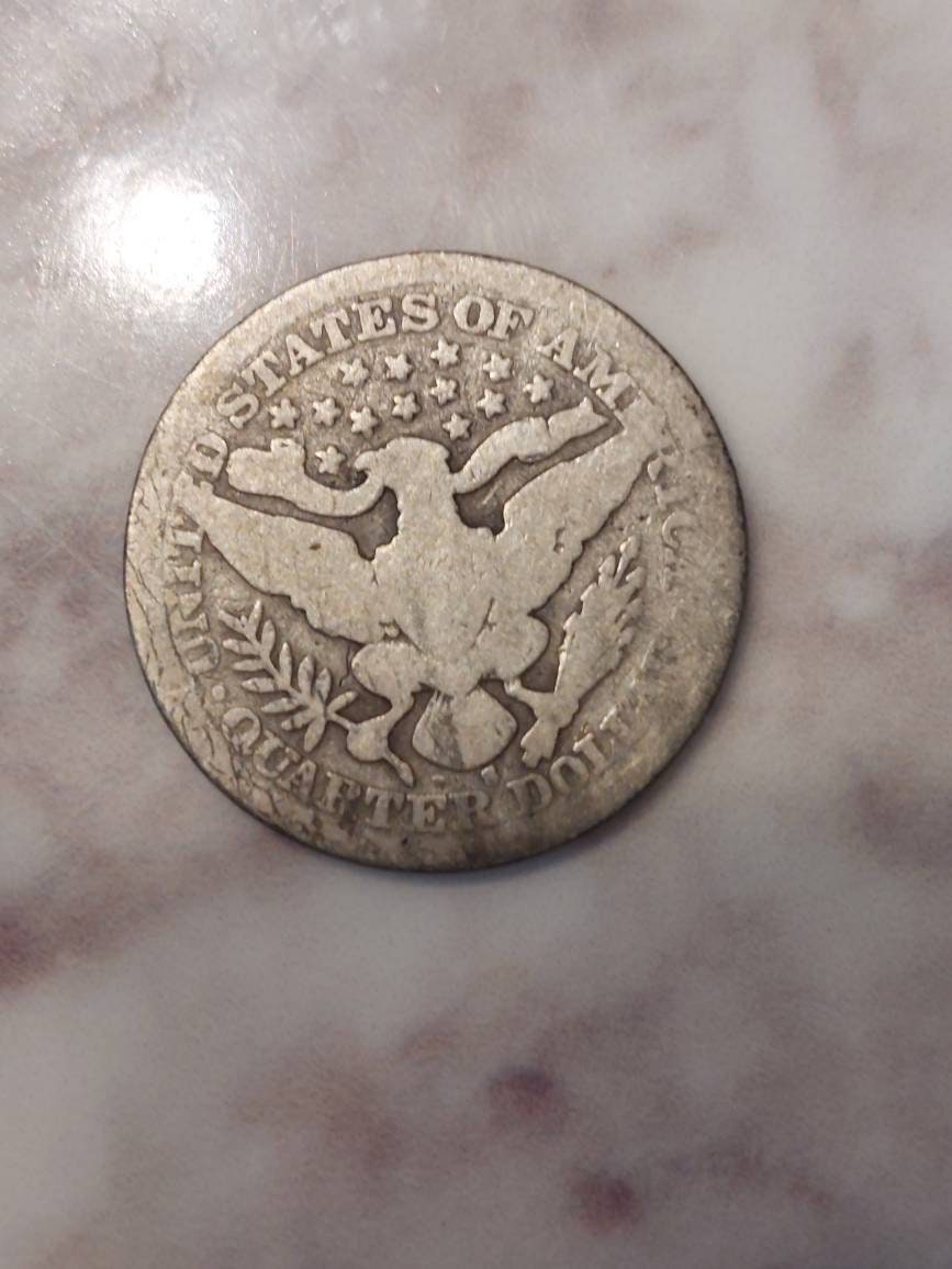 1909s barber silver quarter, low mintage san Francisco date coin, only 1.3 million minted