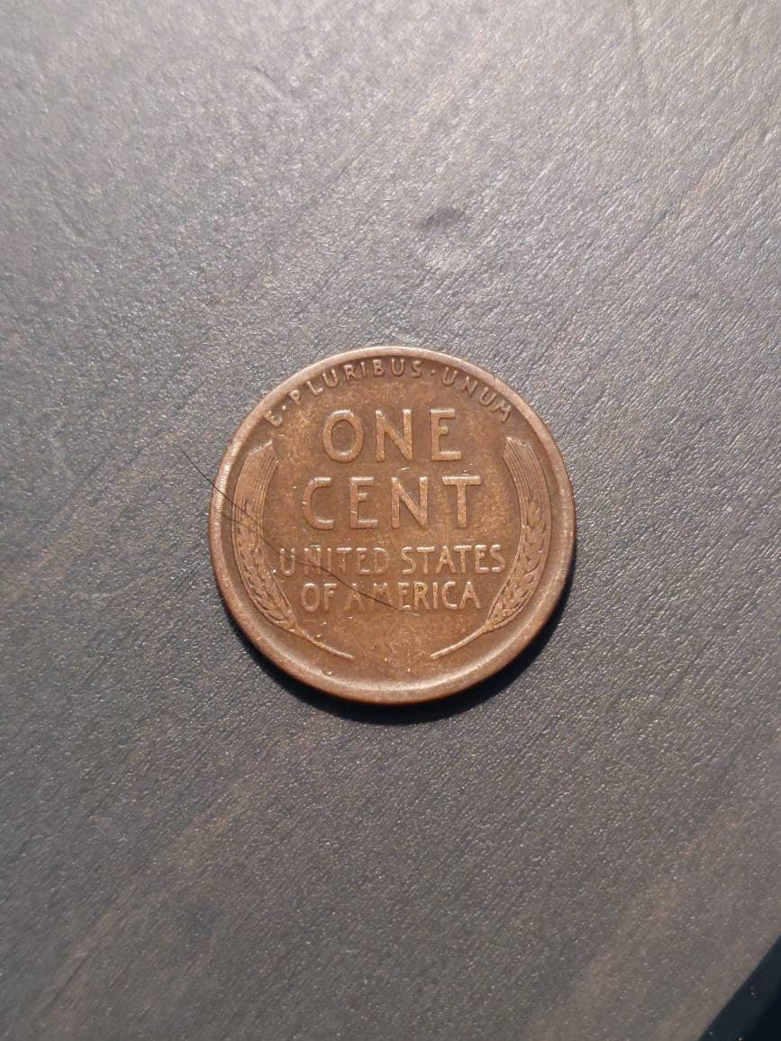 1913s Lincoln wheat cent, early semi key date very good. Us coin collecting