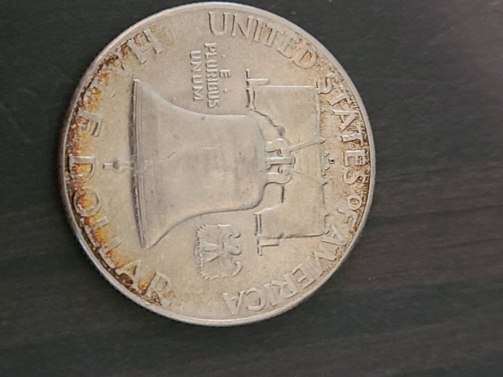 1948d Franklin silver half dollar, high grade first year of issue coin Collecting