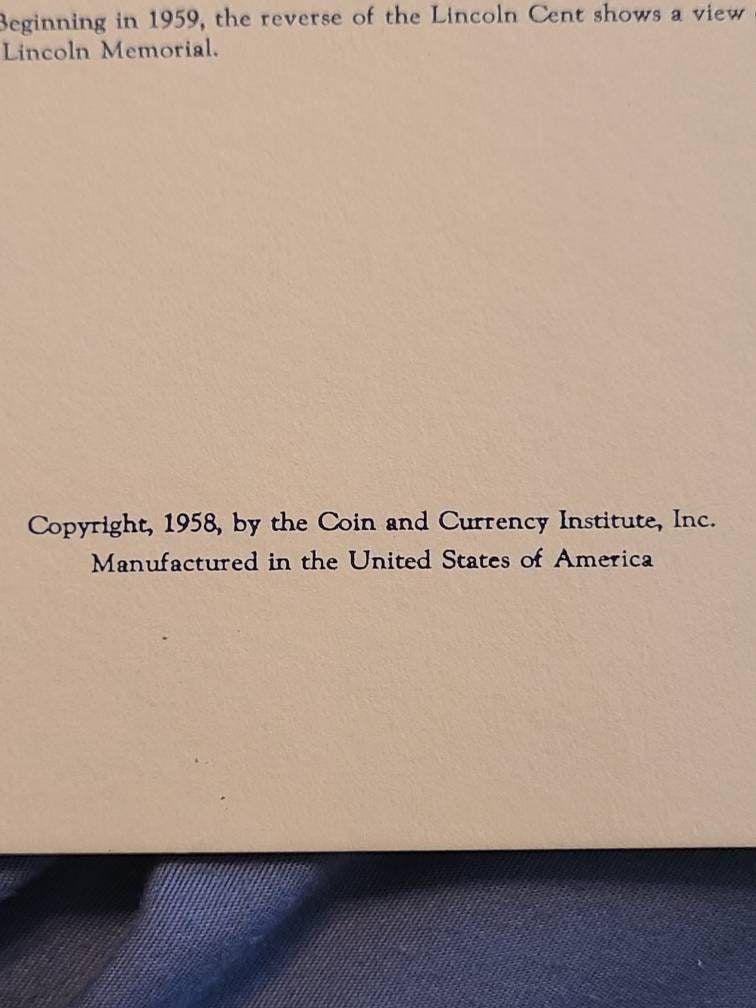 FULL Library of coins book circa 1958, wheat penny book, complete with steels and high grade coins!! Look!