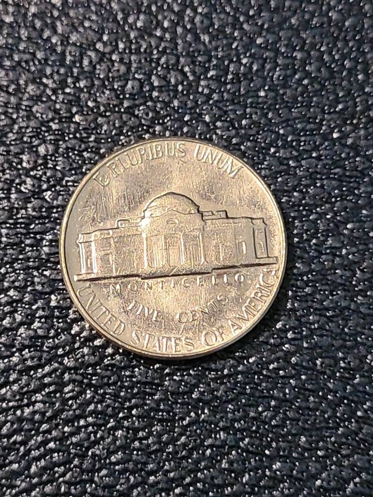 1969s mint state business strike Jefferson nickel coin, Gem BU fresh from original bank roll