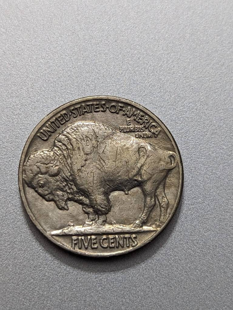 1934 beautiful Buffalo nickel coin