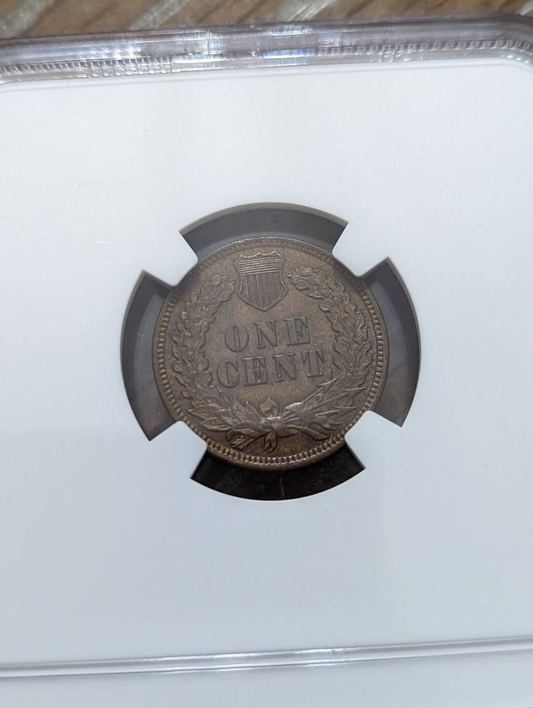 1904 indian head ngc graded ms62 lovely chocolate brown antique certified Americana coin