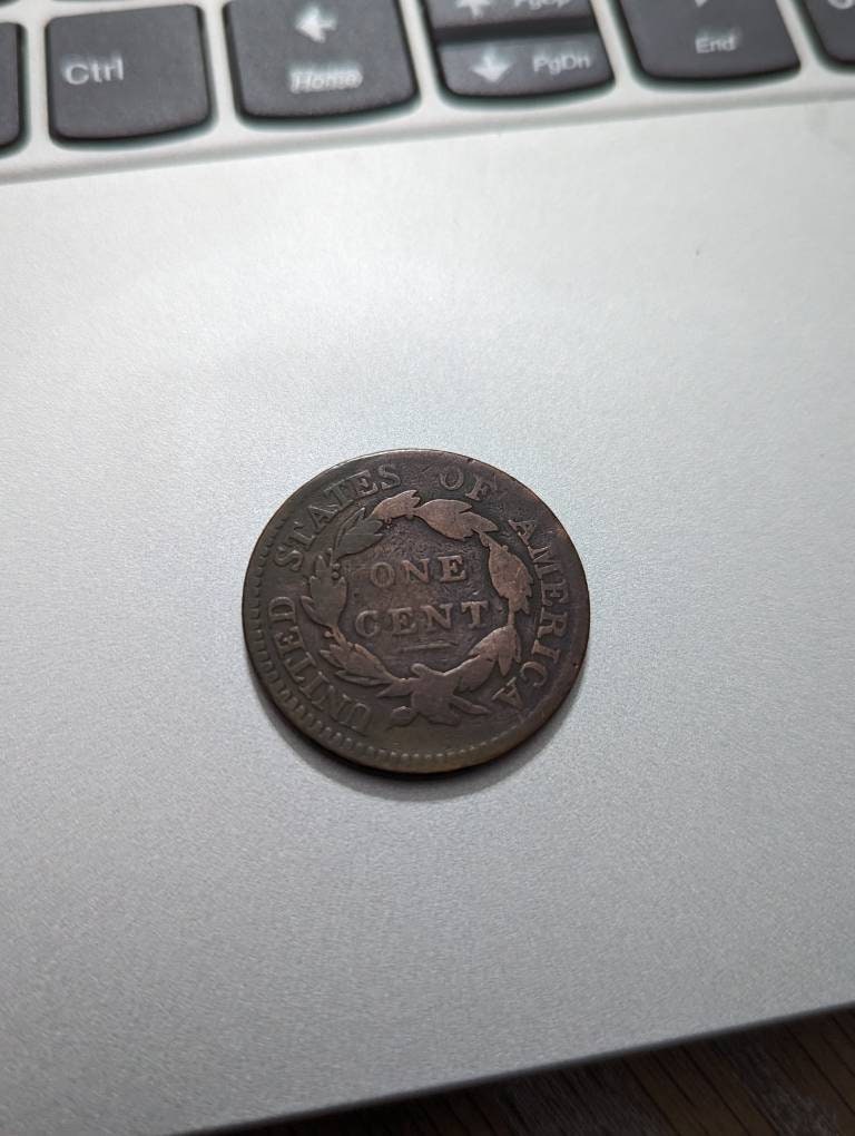 1817 better date American large cent, variety unchecked details old penny