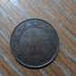 High grade 1901 queen Victoria large cent coin