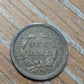 1856 no arrows seated liberty dime coin