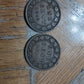 Rare 1887 and 1888 Canada queen Victoria large cents