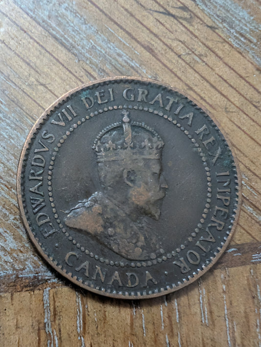 1907h key date king George large cent