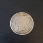 1874 queen Victoria large silver coin uk foreign money