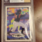 Manny Ramirez Cleveland Indians 1999 graded Beckett card game used bat wood piece 8, rare sports card big papi