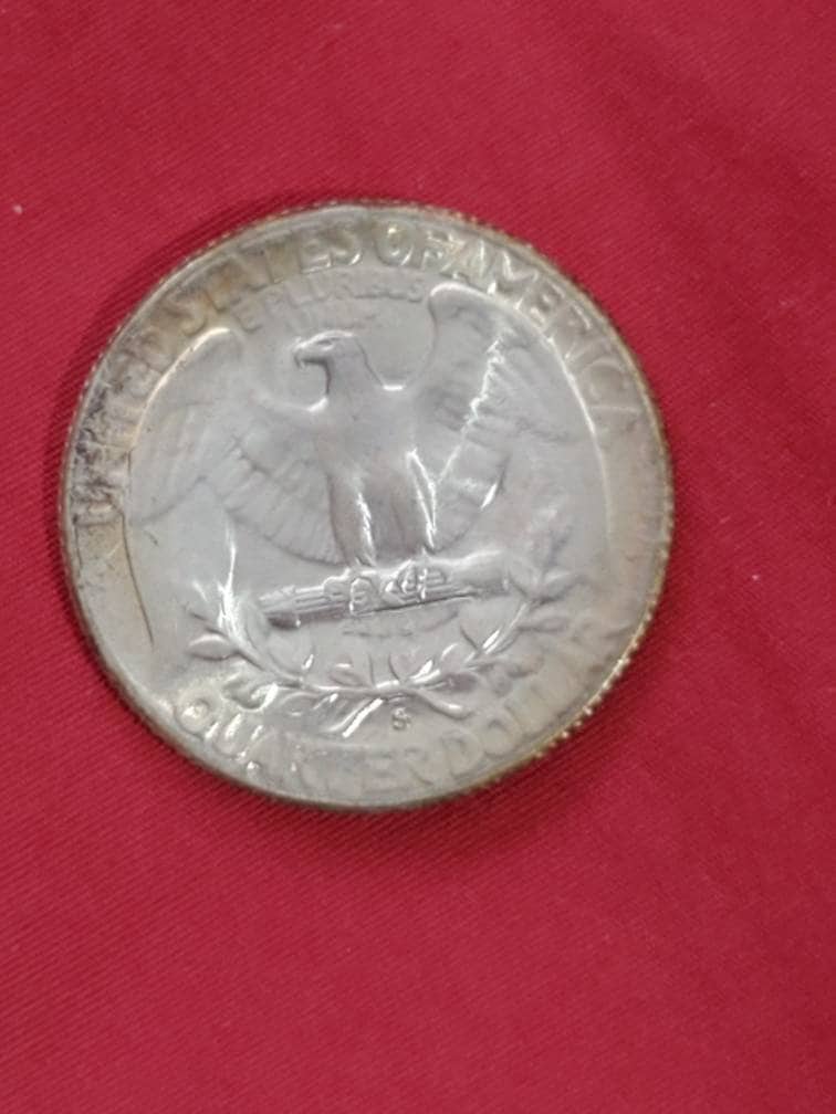 1954s gem bu russet toned silver Washington head quarter