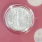 1945 bu mint state ww2 era silver mercury dime in plastic holder