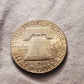 1949 Ben Franklin silver half dollar high grade early second year date