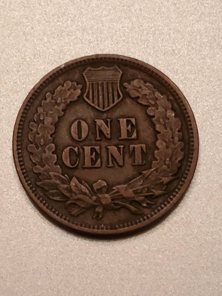 1900s Indian head penny vg or better copper coin, us coin collecting, gifts for him