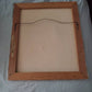 Vintage Ethan Allen 1980s wall art painting girl with toy horse ships free