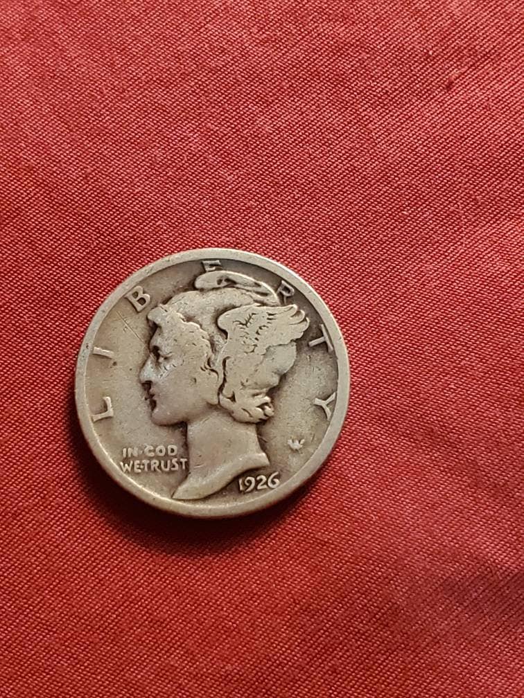 1920s date mercury silver dime various dates early silver coin