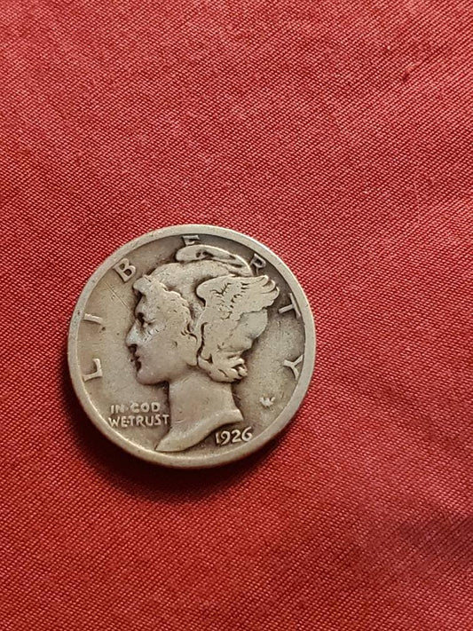 1920s date mercury silver dime various dates early silver coin