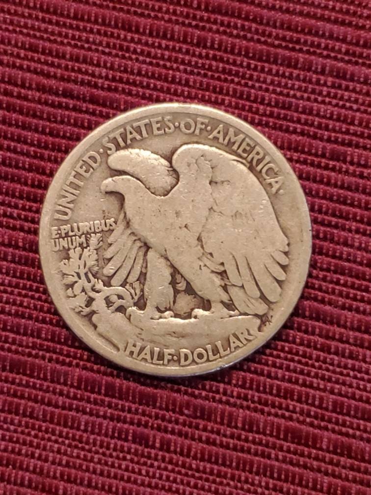 1919 walking liberty silver half dollar circulated key date rarer early half dollar