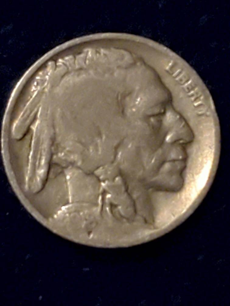 1918 early date buffalo nickel fine condition