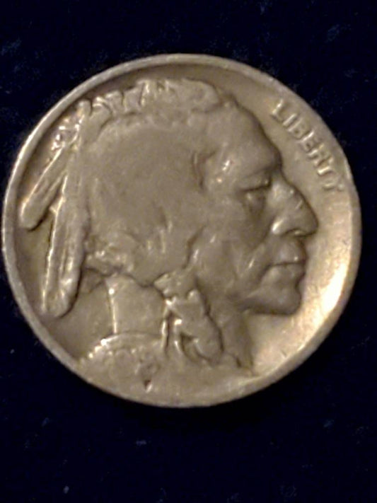 1918 early date buffalo nickel fine condition