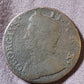 King george 1700s Britannia copper colonial coin