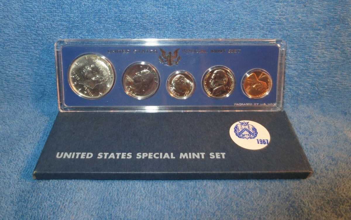 1966 or 1967 my choice special mint set silver coin jfk half proof sets