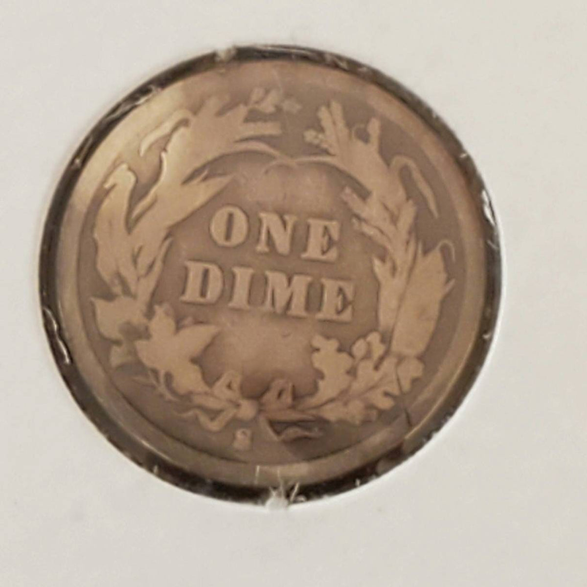1893s barber dime silver coin tough date
