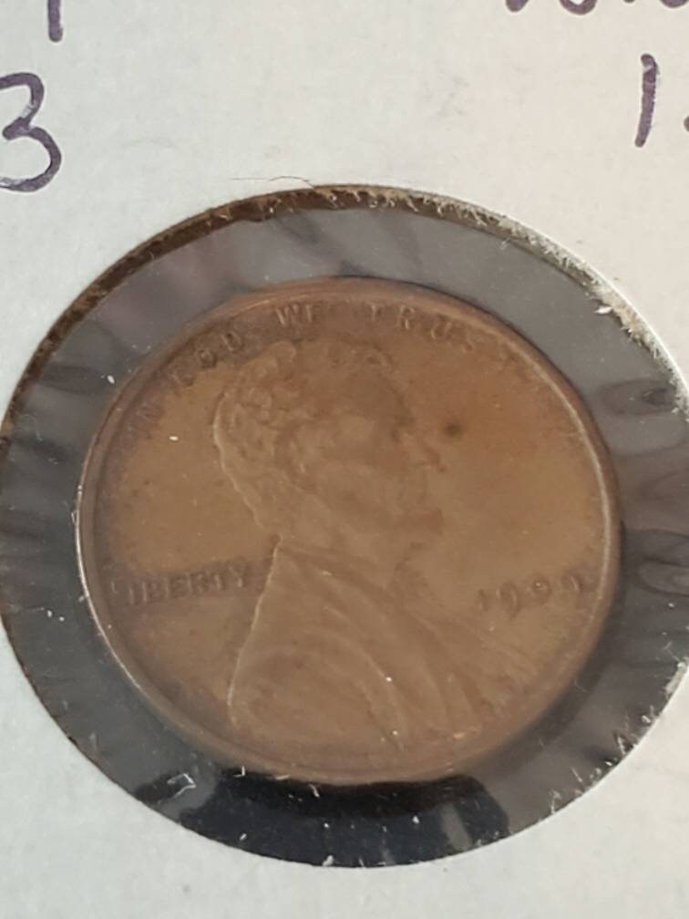 1909 vdb first year wheat cent high grade