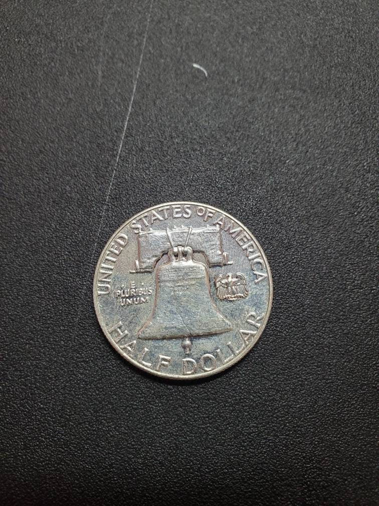 1961 proof franklin half dollar silver coin