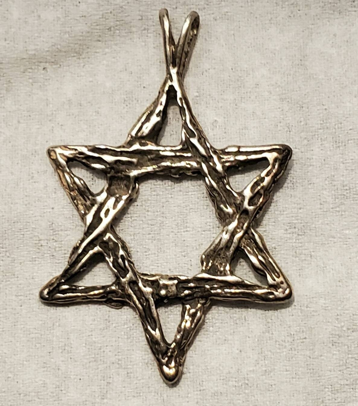 Sterling silver jewelry star of David judiaca 925