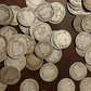 10 barber silver dimes of various conditions and dates coins,  all nice coins fully readable dates antique money, us coins 90 percent silver
